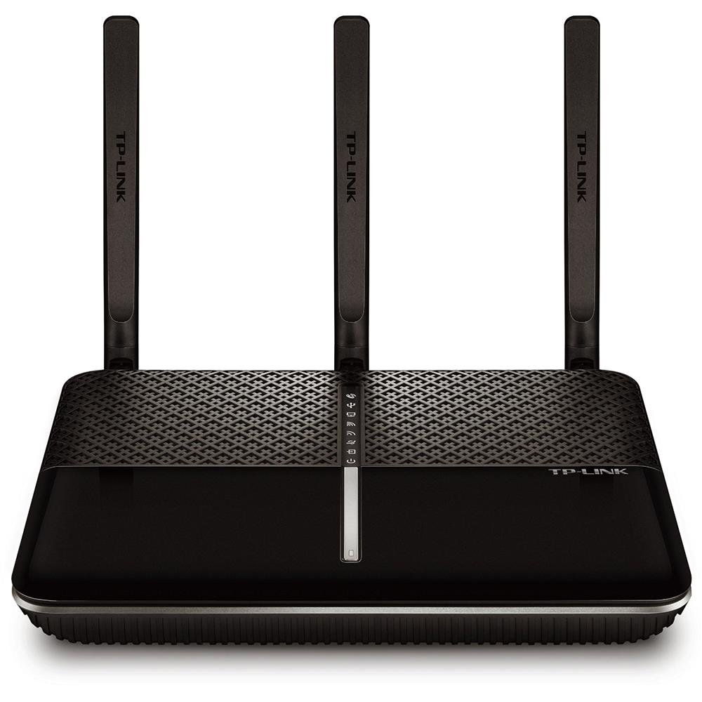 TP-LINK Archer AC1600 routeur sans Fil Gigabit Ethernet Bi-Bande (2,4 GHz / 5 GHz) 3G 4G Noir, Argent, (DE Version)