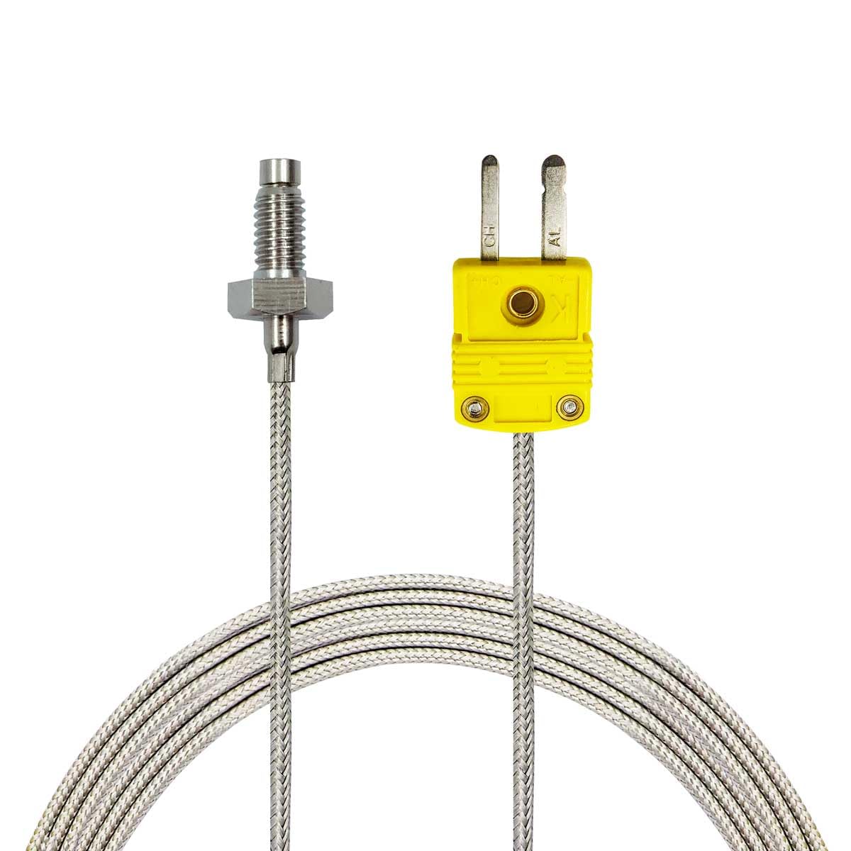Thermocouple K PerfectPrime TL6500 fileté M6 pour résoudre les erreurs de mesure sur tuyauterie