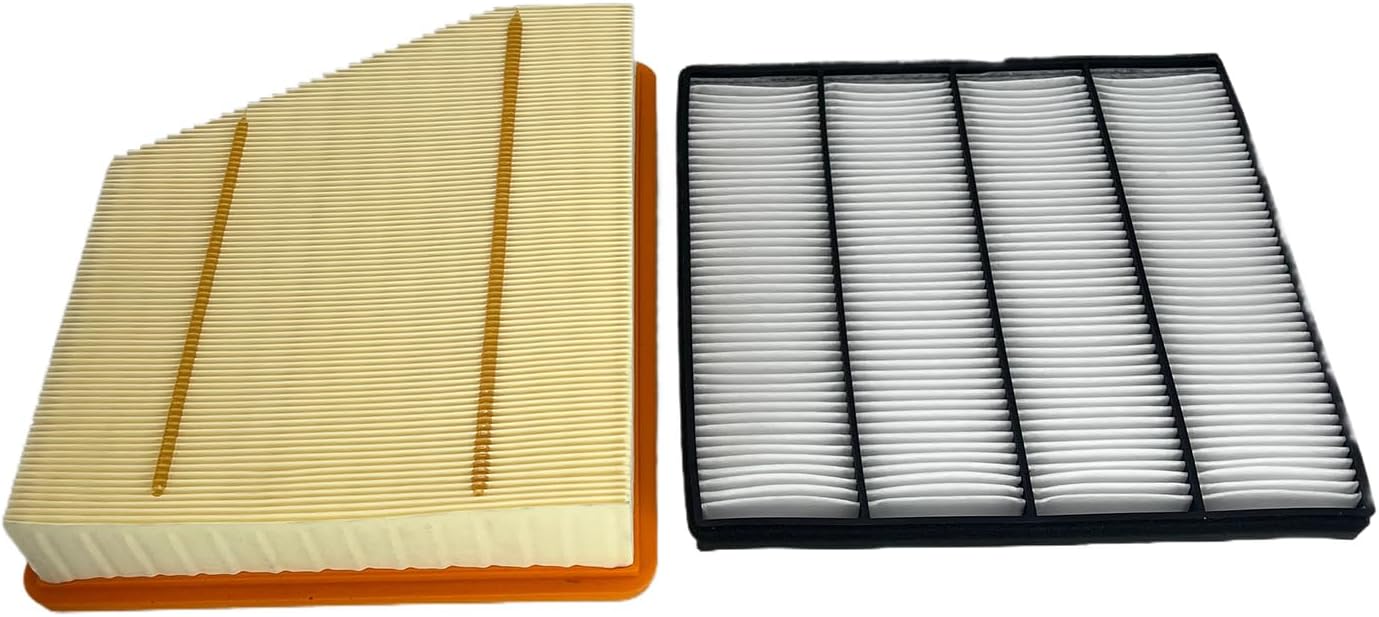 Engine & Cabin Air Filter Fit for 2010-2015 Chevy Camaro 3.6L 6.2L Replace 92196275 92234714