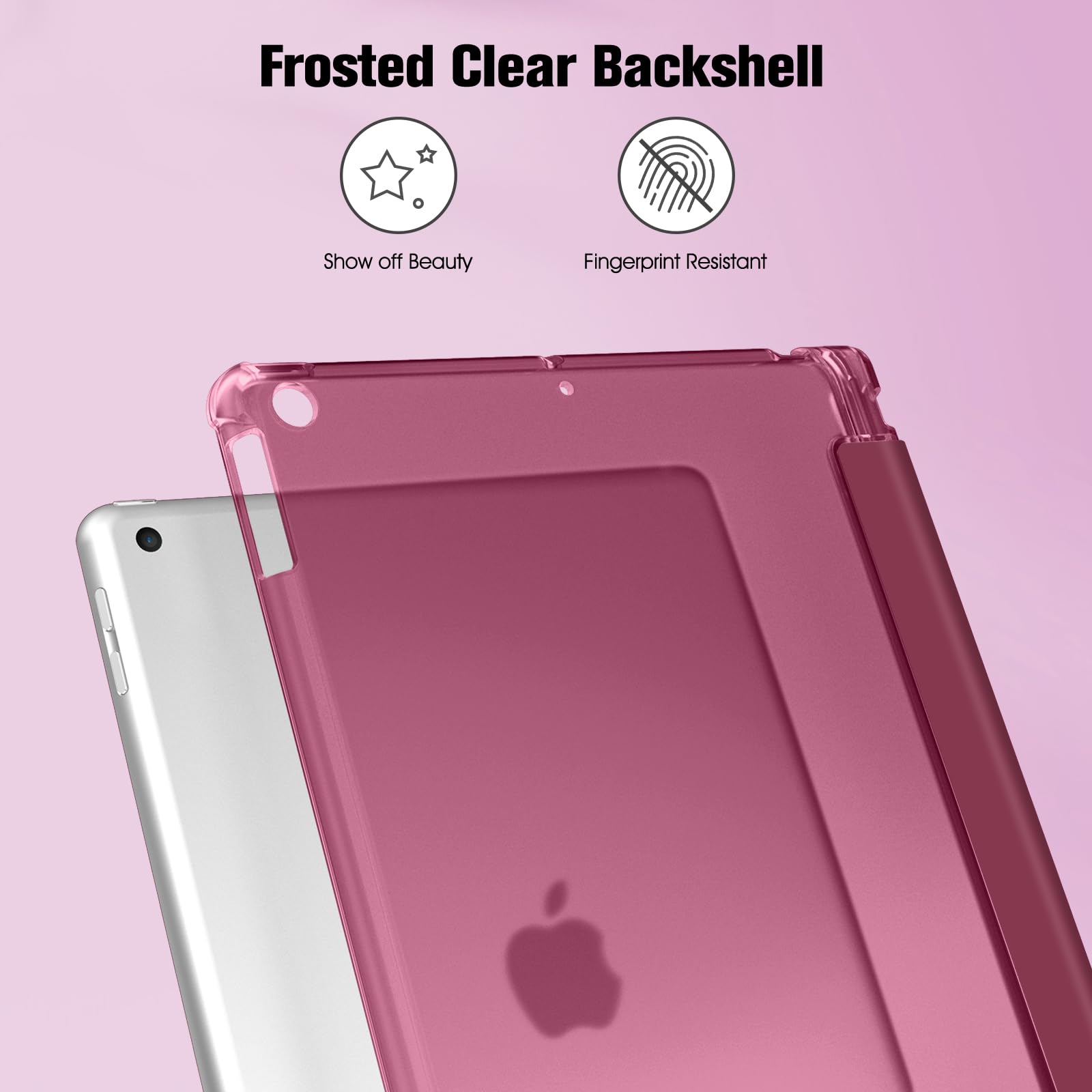 Yoedge Custodia per iPad 10,2 (iPad 9/8/7 Generazione) Tablet, Soft