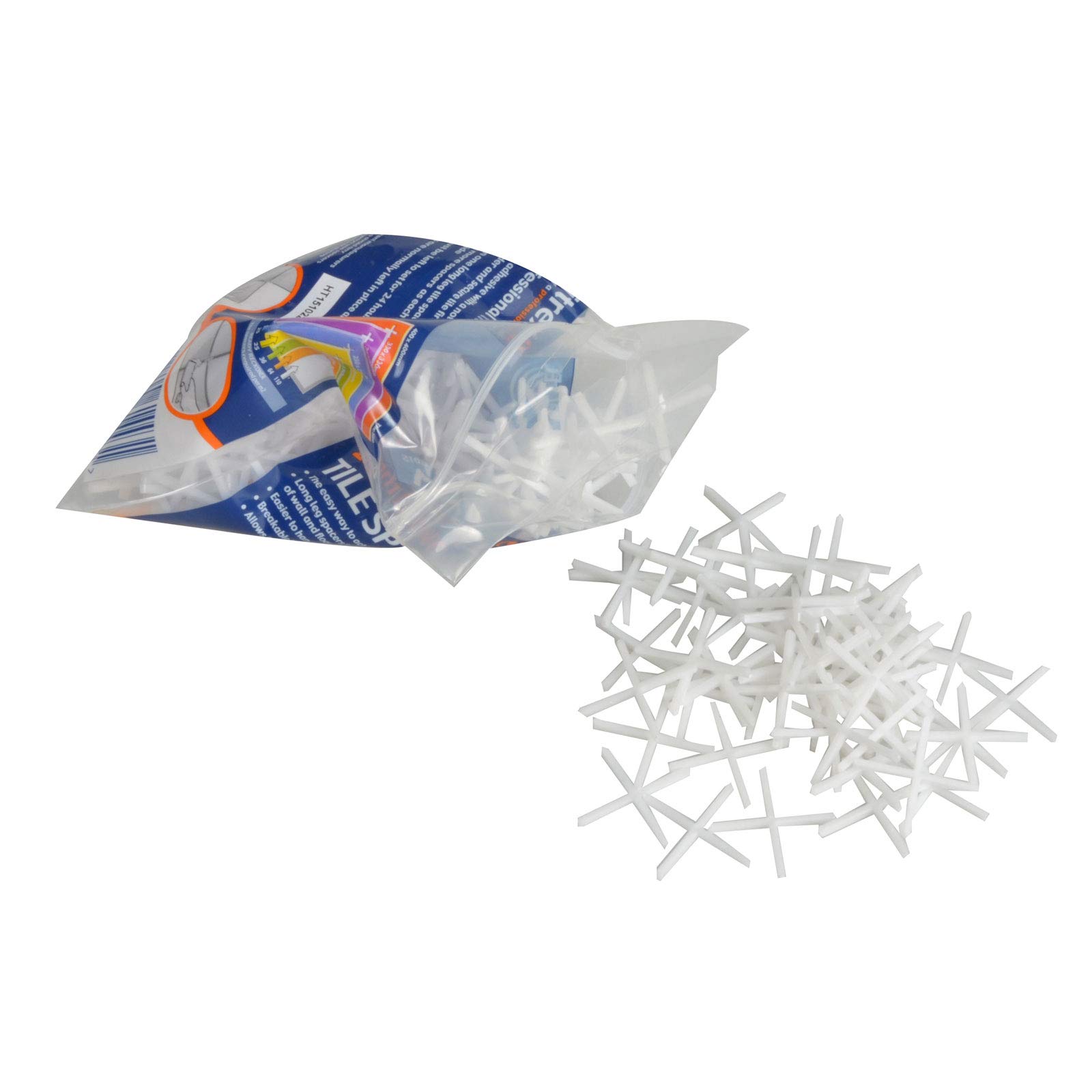 Long Leg Spacer 2mm (Pack 2000), Multi-coloured, 2mm Pack of 2000 - Image 2