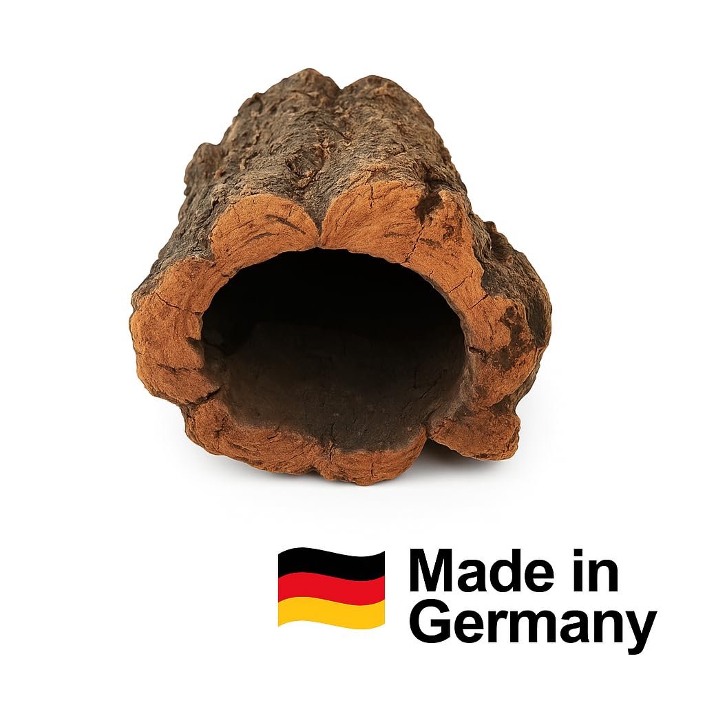 Korkröhre SAHAWA Baumstammtunnel øca.10-15 cm Länge ca. 25-30 cm für Nager und Exoten… braun