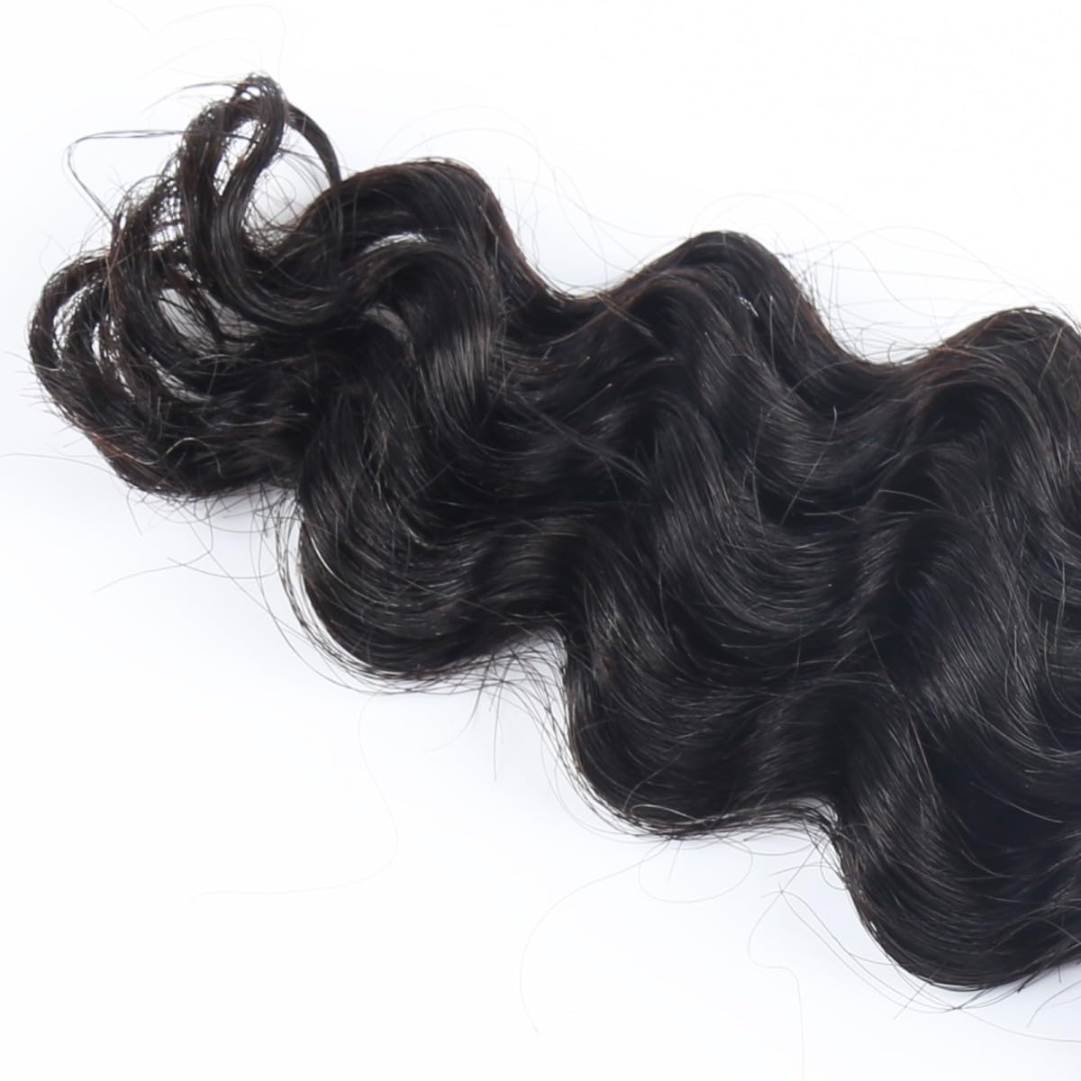 Unipearl Deep Curly Bulk Human Hair for Braiding 100g 2 Bundles 22 Inch Boho Braids Hair Extensions - Image 4