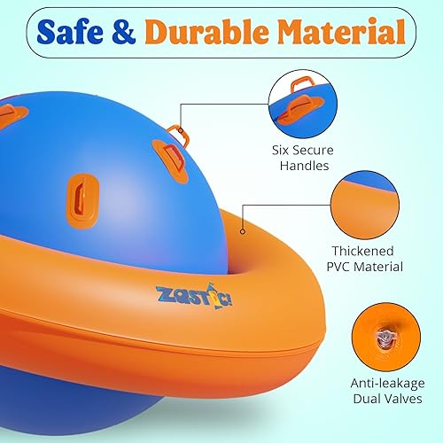 Miniatura 3 de Rock-It - Cúpula inflable gigante de 8 pies con bomba eléctrica  88 pulgadas de largo x 88 pulgadas de ancho x 43.75 pulgadas de alto  Inflable de