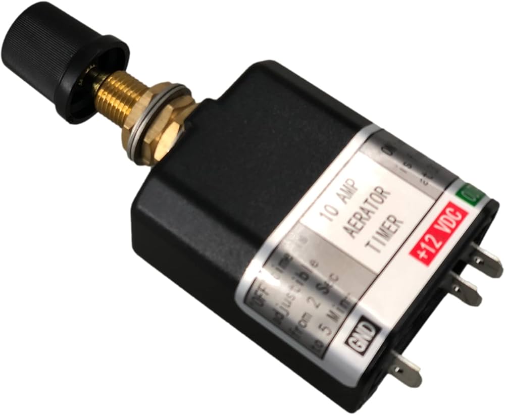 Livewell Marine Aerator Timer Switch With Adjustable 12V, 56 OFF