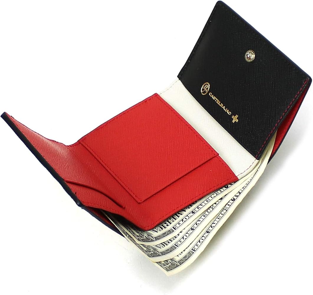 Amazon | [カステルバジャック] 三つ折り財布 小銭入れあり Loulou