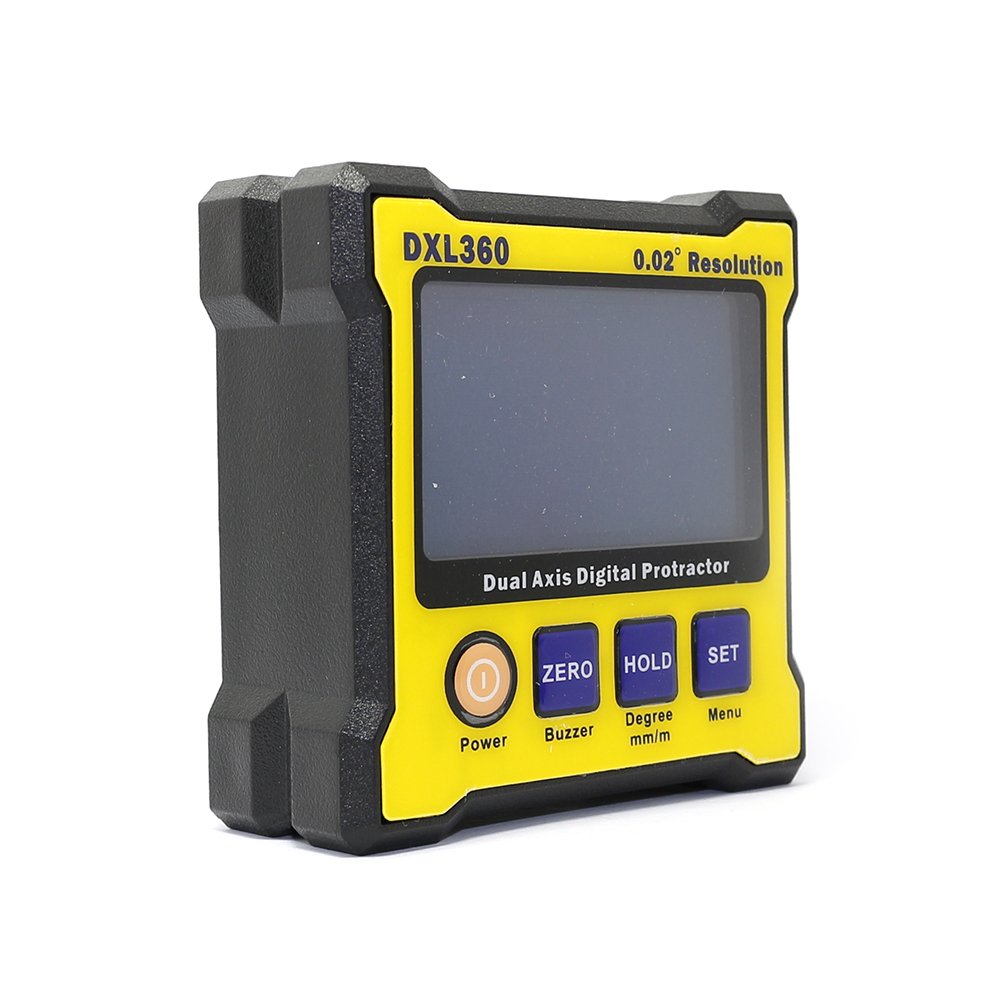 DXL360 - Medidor de ángulo digital de doble eje (0,02 °)