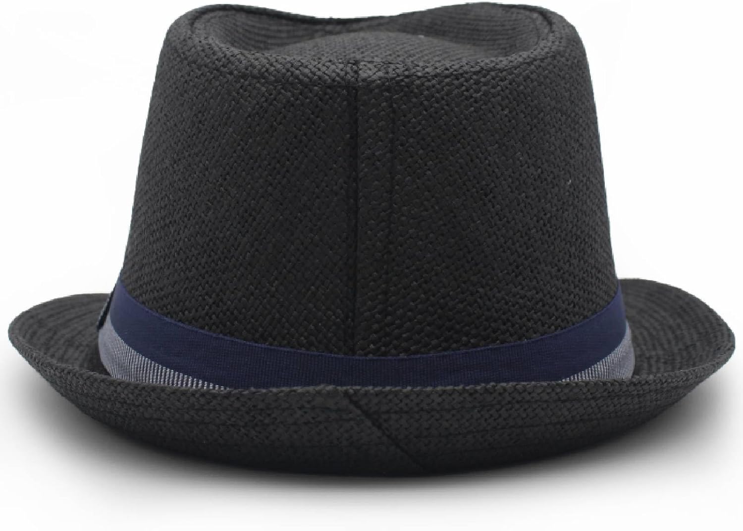 LIDHAY Short Brim Panama Hat Straw Fedora Hats for Men Women Summer Derby Trilby Hats Beach Sun Hat - Image 4