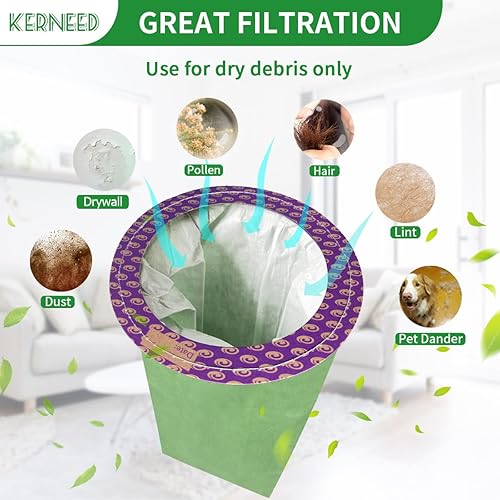 Miniatura 4 de Paquete de 18 bolsas de filtro 100331 de repuesto para mochila ProTeam de 10 cuartos de galón CoachVac, Super CoachVac, MegaVac, Reemplazar la pieza