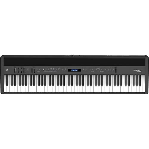 Roland FP-60X | Pro Performance 88-Note Digital Piano | Built-In Powerful Amplifier & Custom Stereo Speakers | Onboard Sound Customization | Curated Tones & FX | Bluetooth & MIDI Connectivity | Black