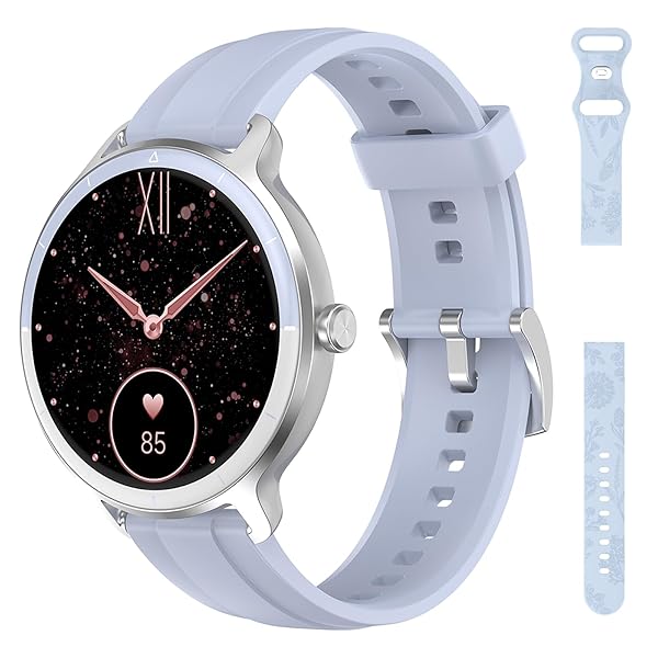 Gydom Smartwatch voor dames en heren, met telefoonfunctie, 1,85 inch HD