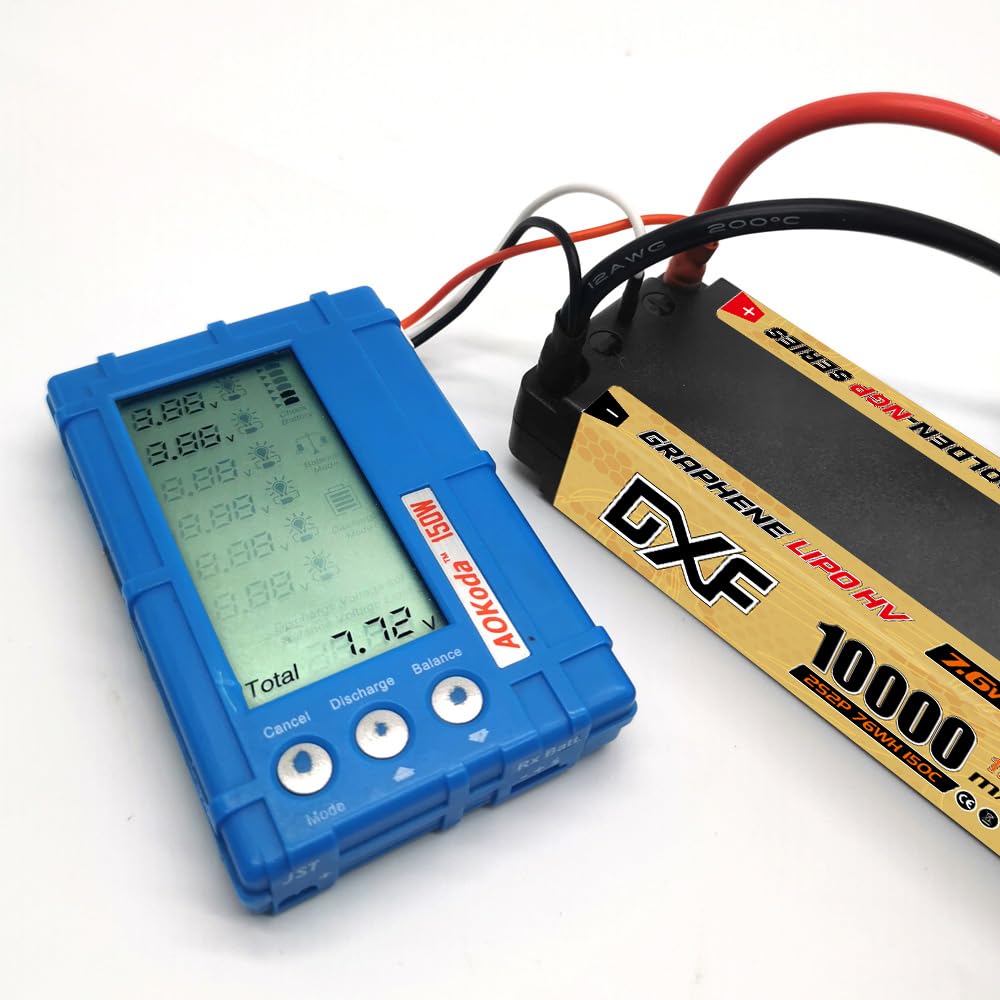 LiPo Batterie Verlängerungskabel Set – Silikon-Kabel Für 2S Bis 6S Akkus, Je 10 Cm, Mit Stecker (für Drohnen, RC-Modelle, Werkzeuge)