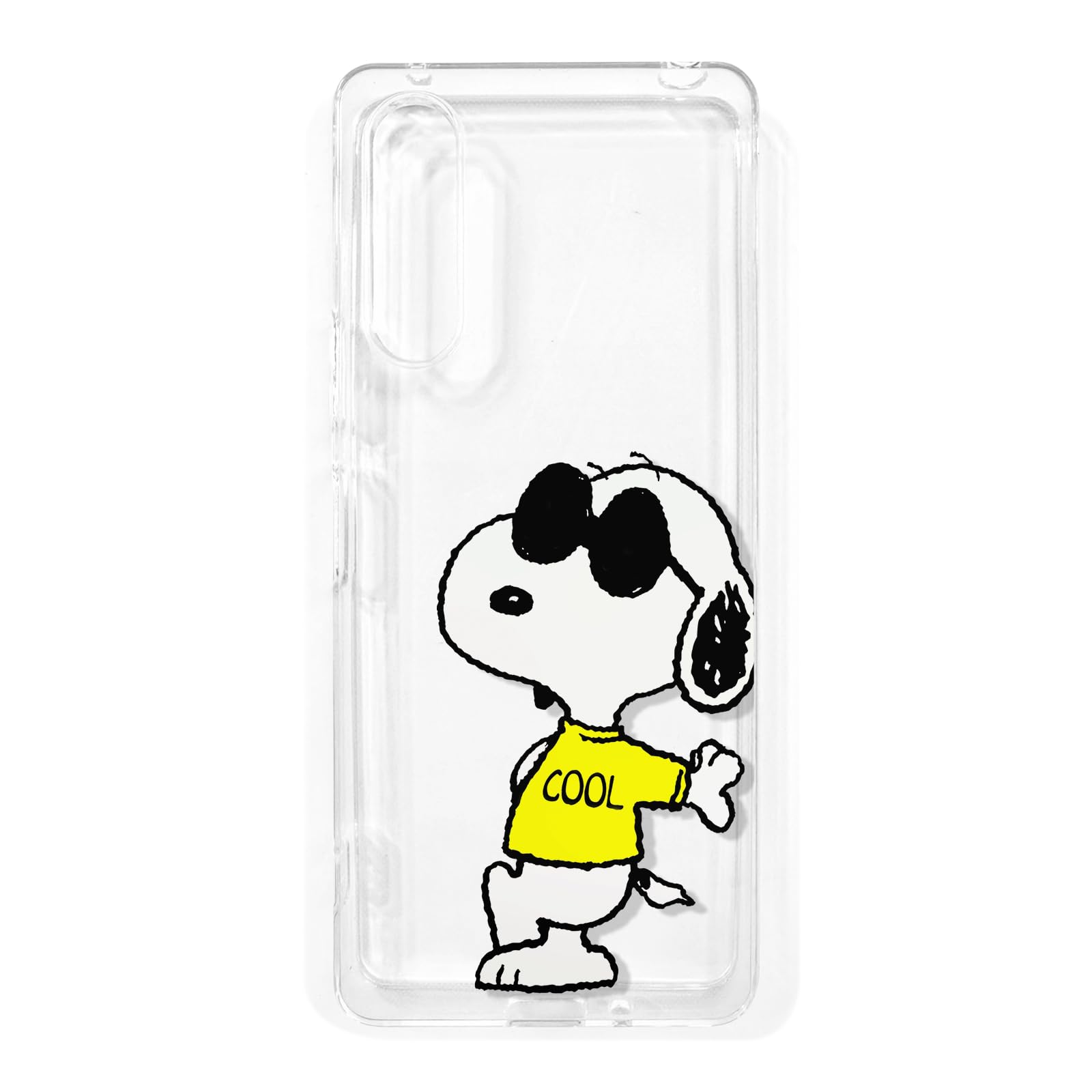 Xperia 10 iii ケース スヌーピー スヌーピーもアイスが好き Sony Xperia 10 III クリアケース | プリケース