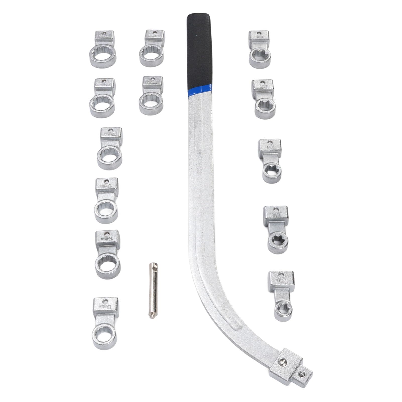 Naroote Kit de Herramientas de Extracción de Polea Tensora de Correa de Distribución de Motor de Acero Universal de 15 Piezas para un Mantenimiento Eficiente