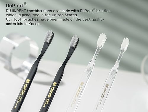 Miniatura 2 de Cepillo de dientes de ortodoncia para aparatos ortopédicos 6 paquetes fabricado en Corea corte en V, cerdas de EE. UU., cepillo de dientes para
