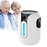 Portable Oxygen Concentrator 1-7L Oxygen Generator for Travel and Home Use with 93% Purity & Complete Accessories