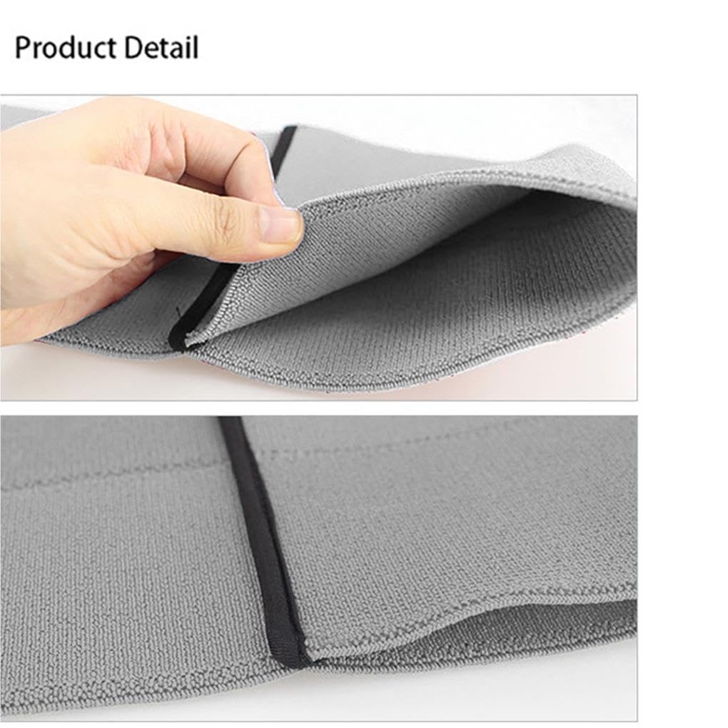 Set di 5 cinghie elastiche portatili di ricambio elastiche resistenti agli strappi traspiranti per palestra fitness allenamento gomito tutore