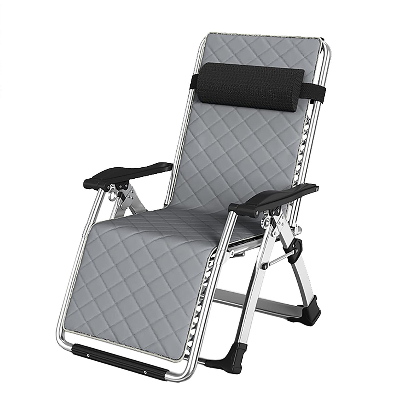 Chaise zero gravite pour le jardin, bain de soleil pliable et reglable pour vos apres-midis terrasse