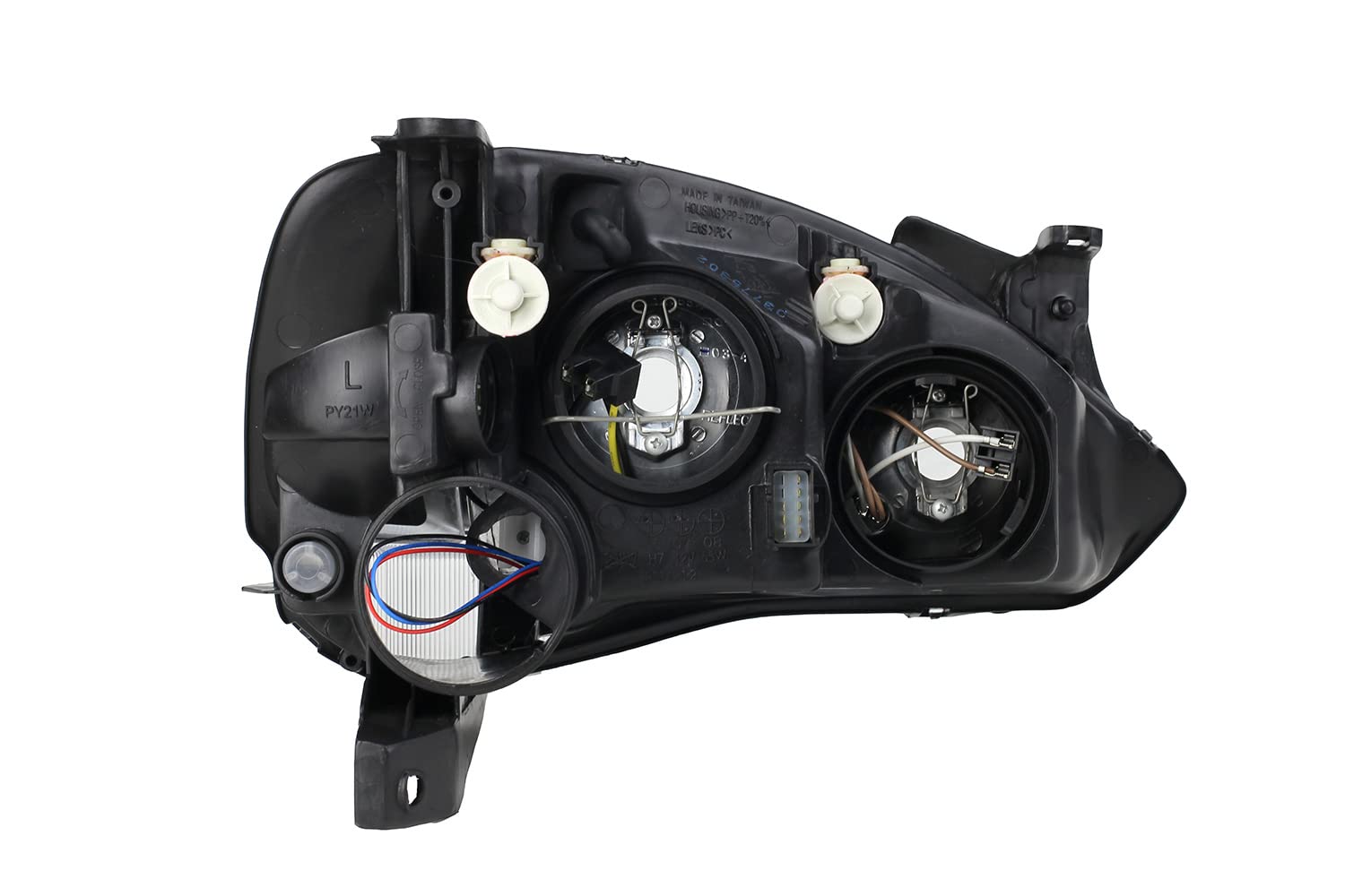 Johns Proiettore alogeno adatto per Opel Corsa C 09/2000-06/2003 Lampadina sinistra