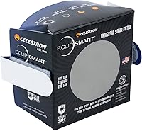 Vista 4 de Celestron – Filtro seguro para eclipse solar EclipSmart para telescopio y cámara – Cumple con los estándares ISO 12312-2:2015(E) – Funciona con su