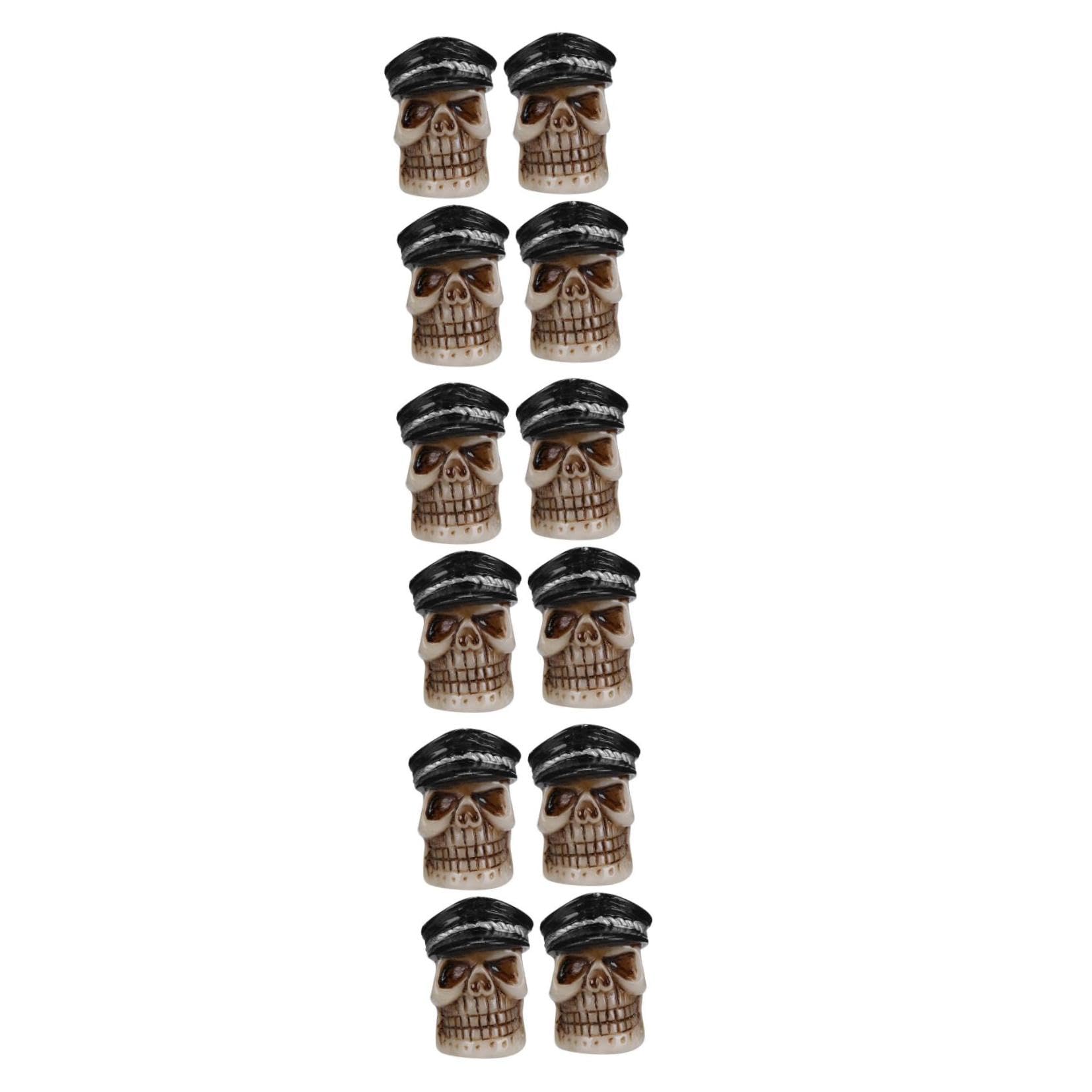 VANZACK 3 Sets Universal Resin Stem Cap Für Fahrradreifen Motorradabdeckung Schwarz Schützt Vor Platten Reifen