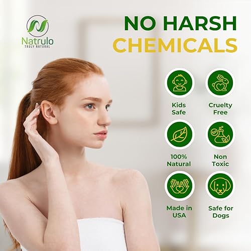 Miniatura 5 de Aceite orgánico de oído para infecciones de oído  Gotas naturales para el dolor de oído, eliminación de orejas de nadador y cera  Remedio para el