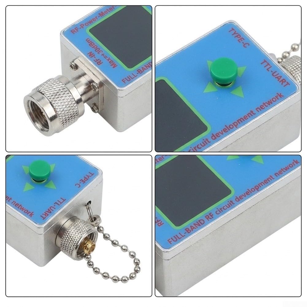 Medidor de potencia RF 10 GHz N conector TFT pantalla