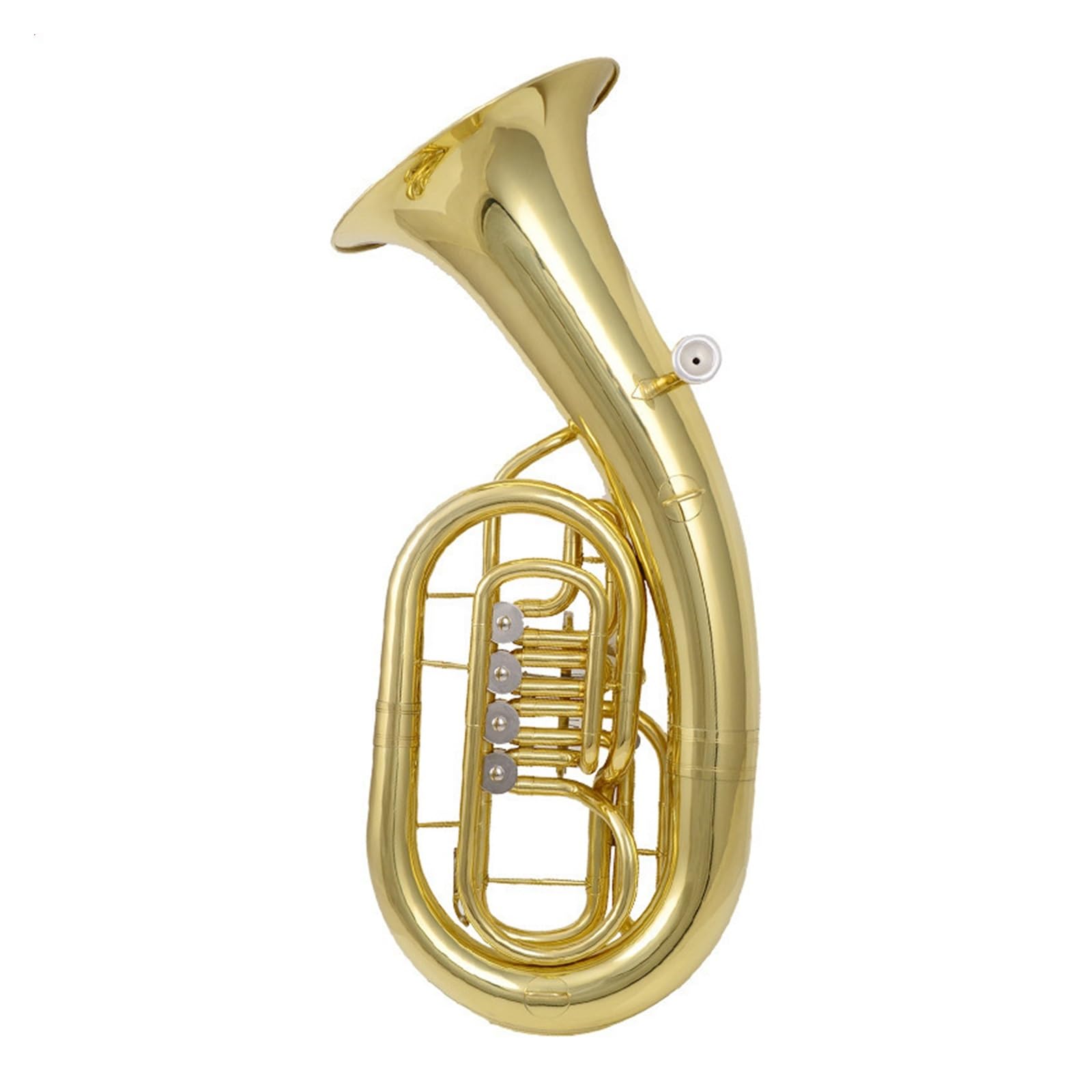 Professionelles Euphonium Musikinstrument Viertönig Goldlackiert Euphonium Für Erwachsene