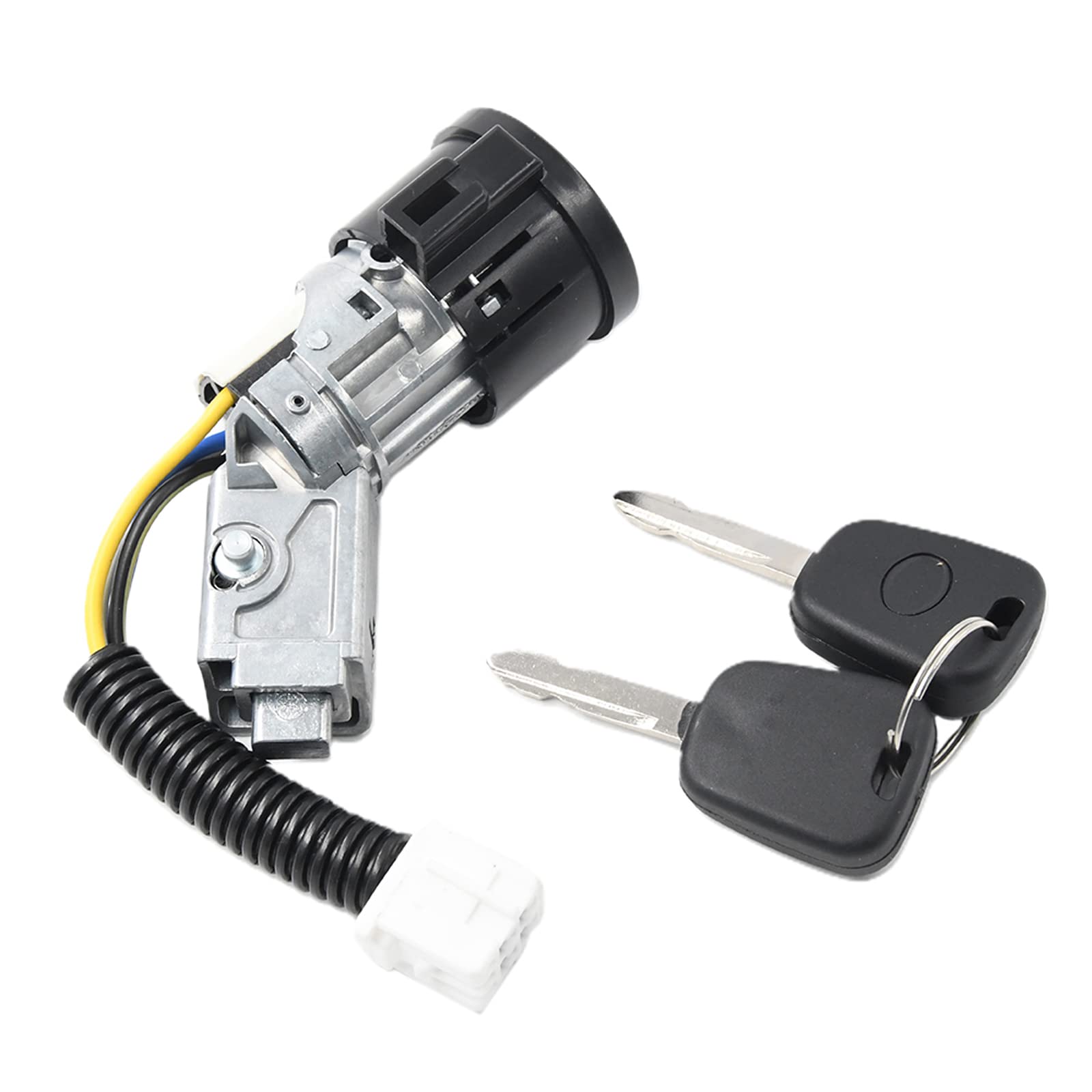 Commutateur D'allumage Serrures de contact avec clé N0501412 Compatible avec Peugeot 107 Citroen C1 1.4 HDI Toyota Aygo N0502200
