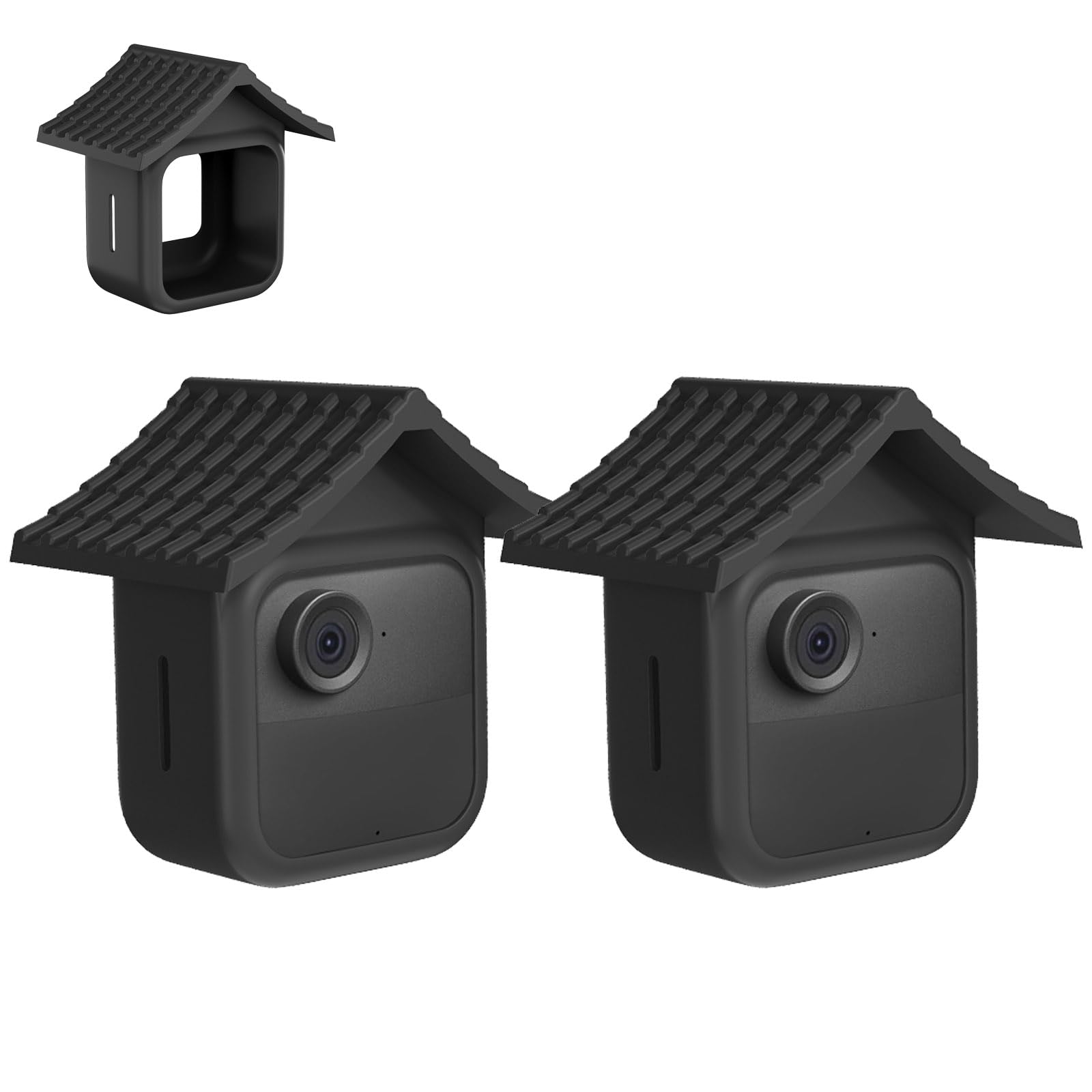 Lot de 2 coques en silicone pour caméra de surveillance Blink Outdoor 4 / Outdoor 2K+ - Anti-rayures - Protection complète - Compatible avec le support Blink Outdoor 4