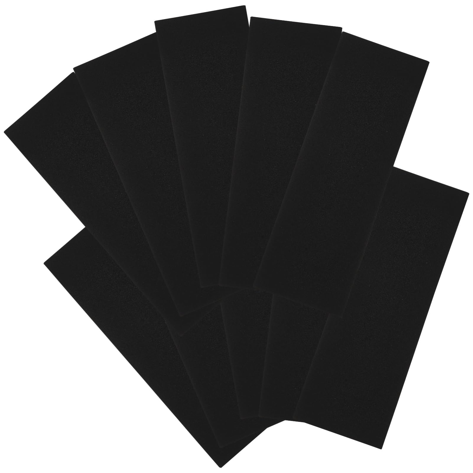 Toyvian 5sets Schaum Grip Tape Skateboard Zubehör rutschfeste Grip Tape Für Spielzeug Skateboard 10 Stücke * 5