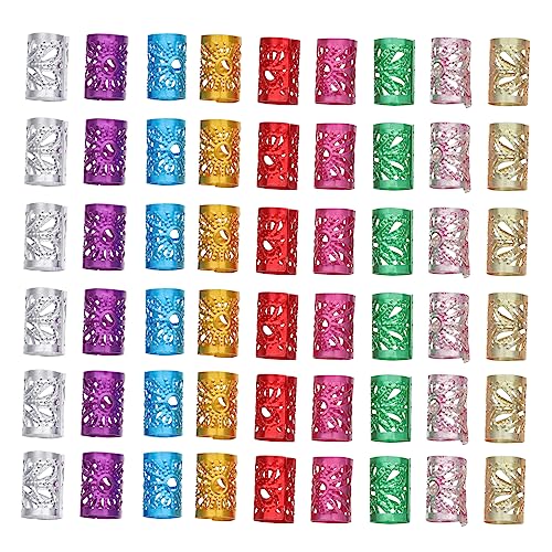 Anneaux Dextension De Cheveux Dread Locks Bijoux Moustache Perles Ensemble De 100 Pièces Facile À...