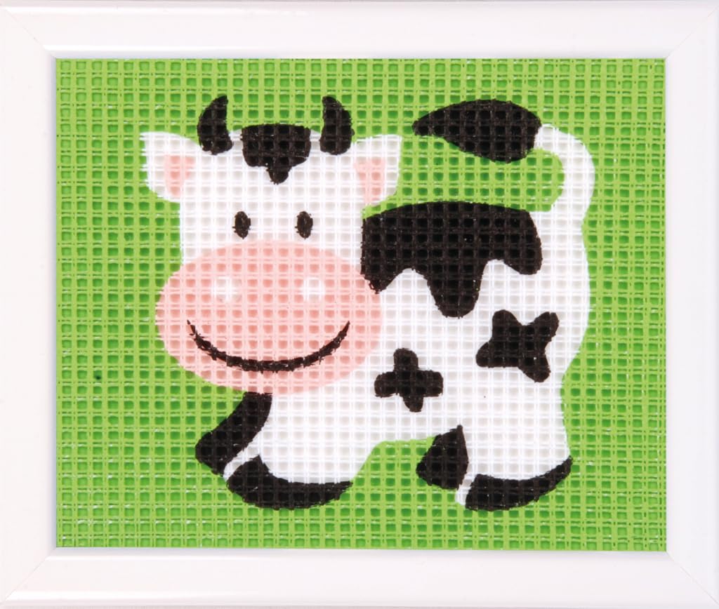 Vervaco Cow Tapestry Kit, Multi-Colour