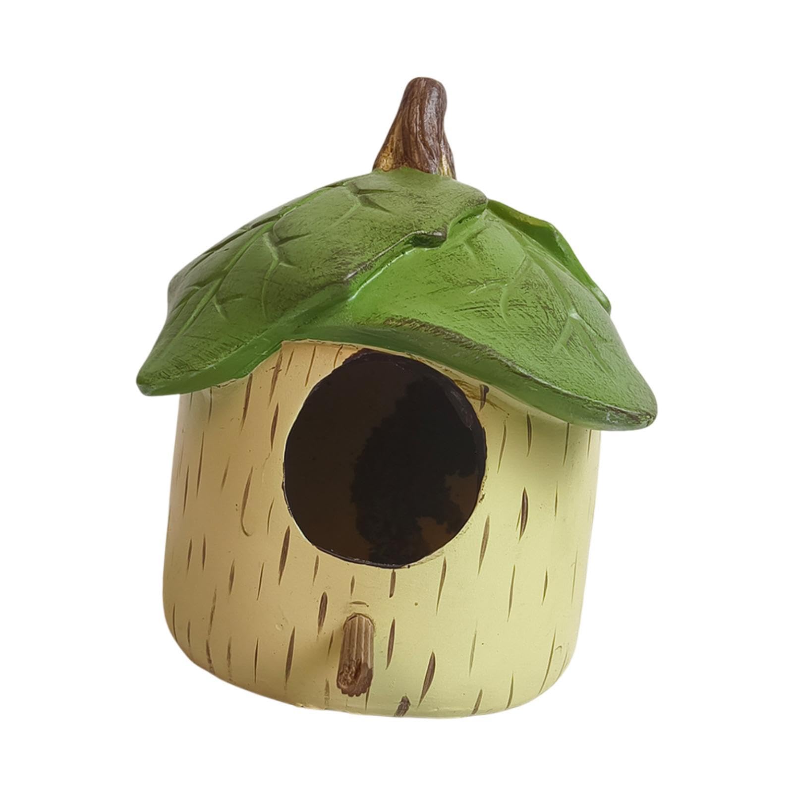 Hanging Bird House Outdoor Leaf Birdhouse Bird Hut for Backyard Garden Patio | Birdhouses | Bird & Wildlife Accessories | Yard, Garden & Outdoor Living