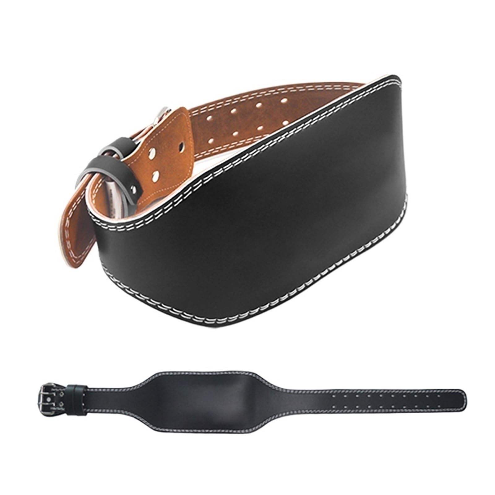 Cintura Bodybuilding Uomo Cintura regolabile for sollevamento pesi in pelle, supporto for la vita, cintura da palestra, unisex, a fascia larga, for allenamento, sollevamento pesi, cinghie for sollevam