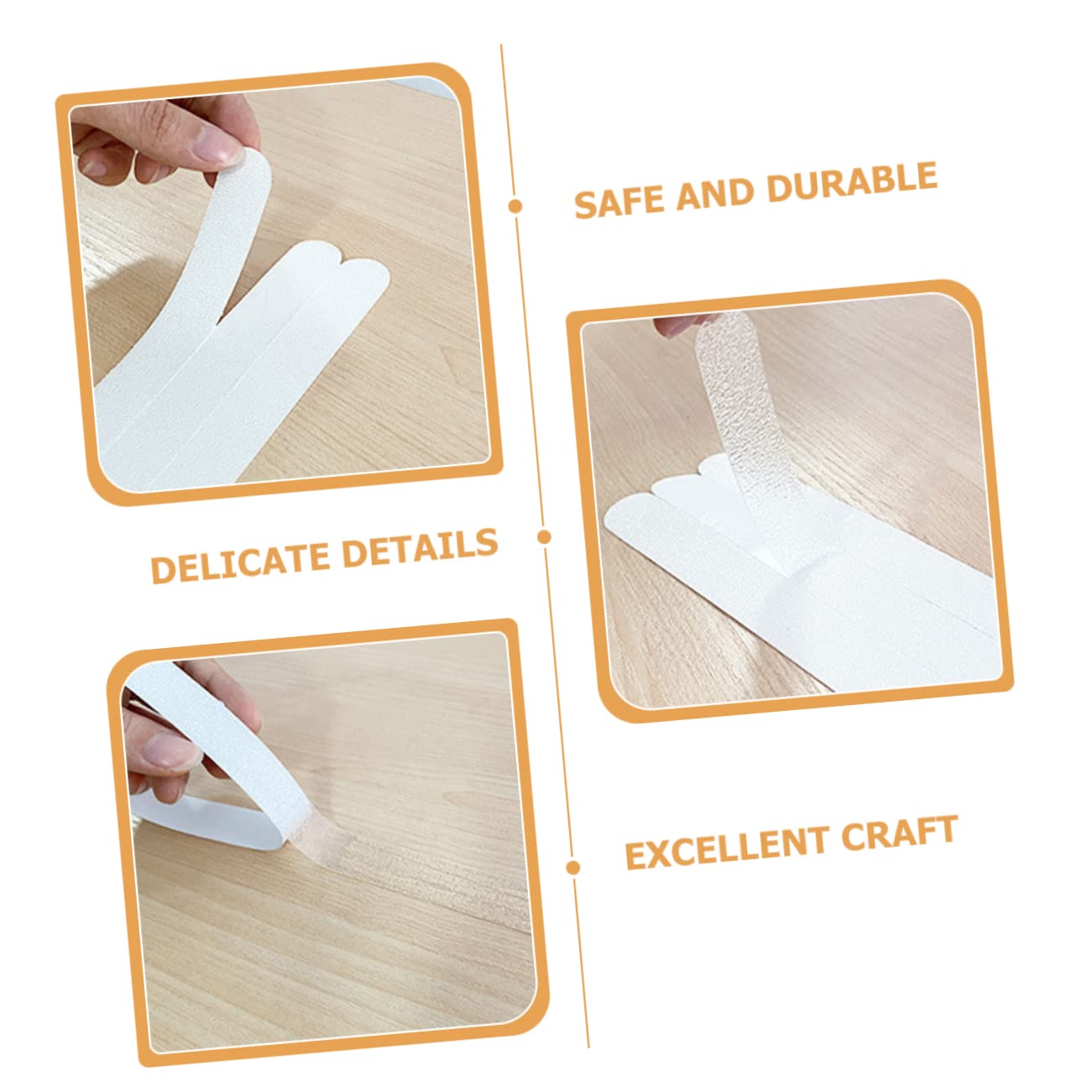 iplusmile 3rollen Anti-rutsch Tape Transparent Für Treppen Und Badewannen Langlebige Selbstklebende Grip Tape Für Glatten Oberflächen Rutschfeste Lösung Für Innen Und Außenbereiche