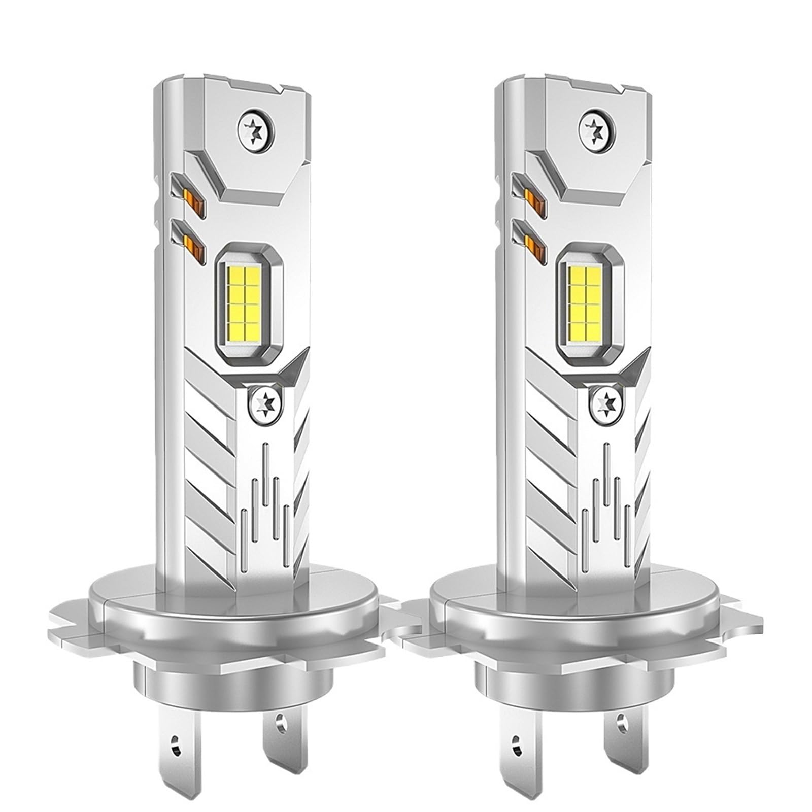 Faro LED Lampadina per fari auto con luci a LED H7 H4 H1 | Lampada frontale per automobile da 1000000LM 12V 24V(2PCS H7)