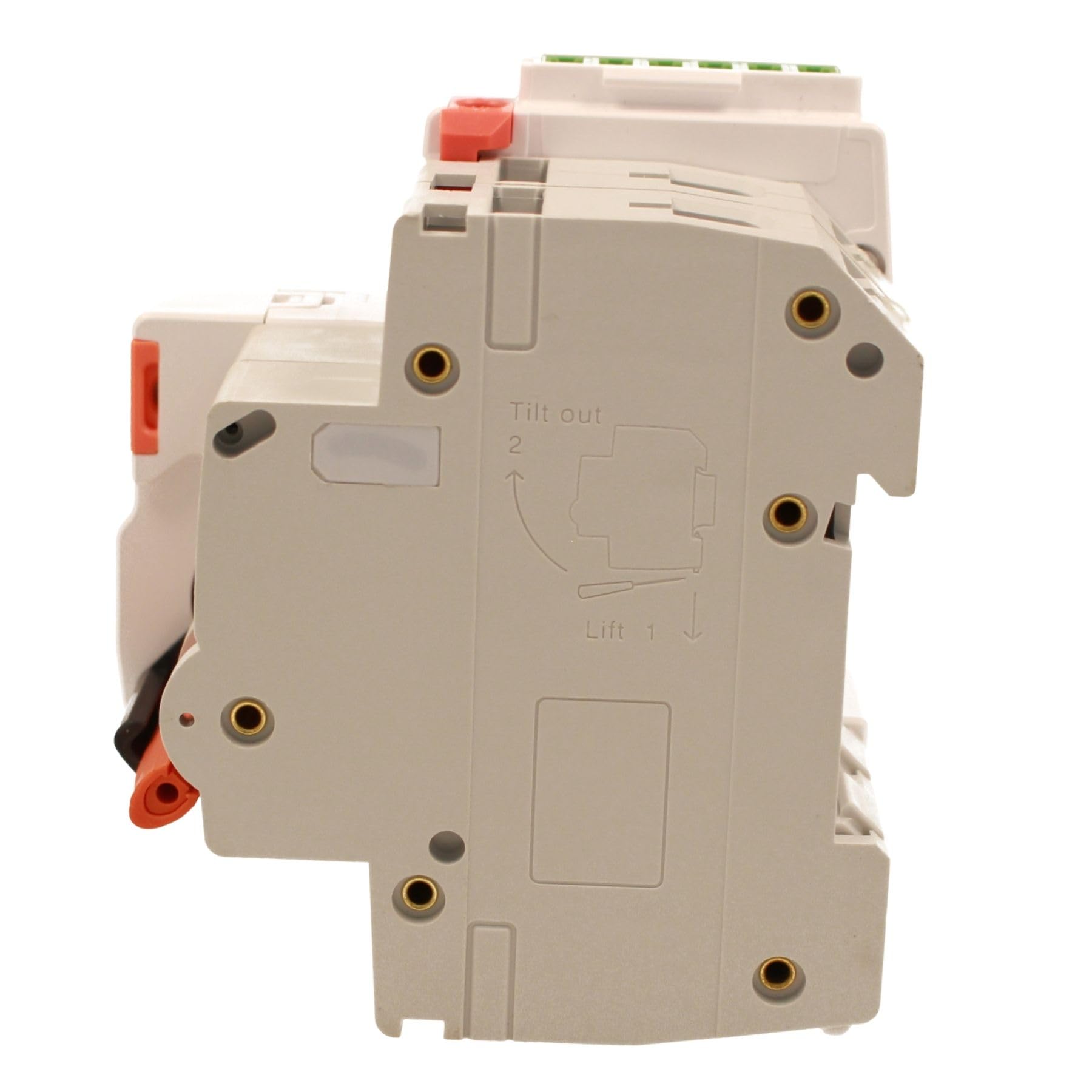 Interruptor magnetotérmico WIFI Rearme automático, curva C 25A, 2P 10kA, APP Tuya Smart Life, solo 3 módulos DIN 220V AC, control remoto y manual