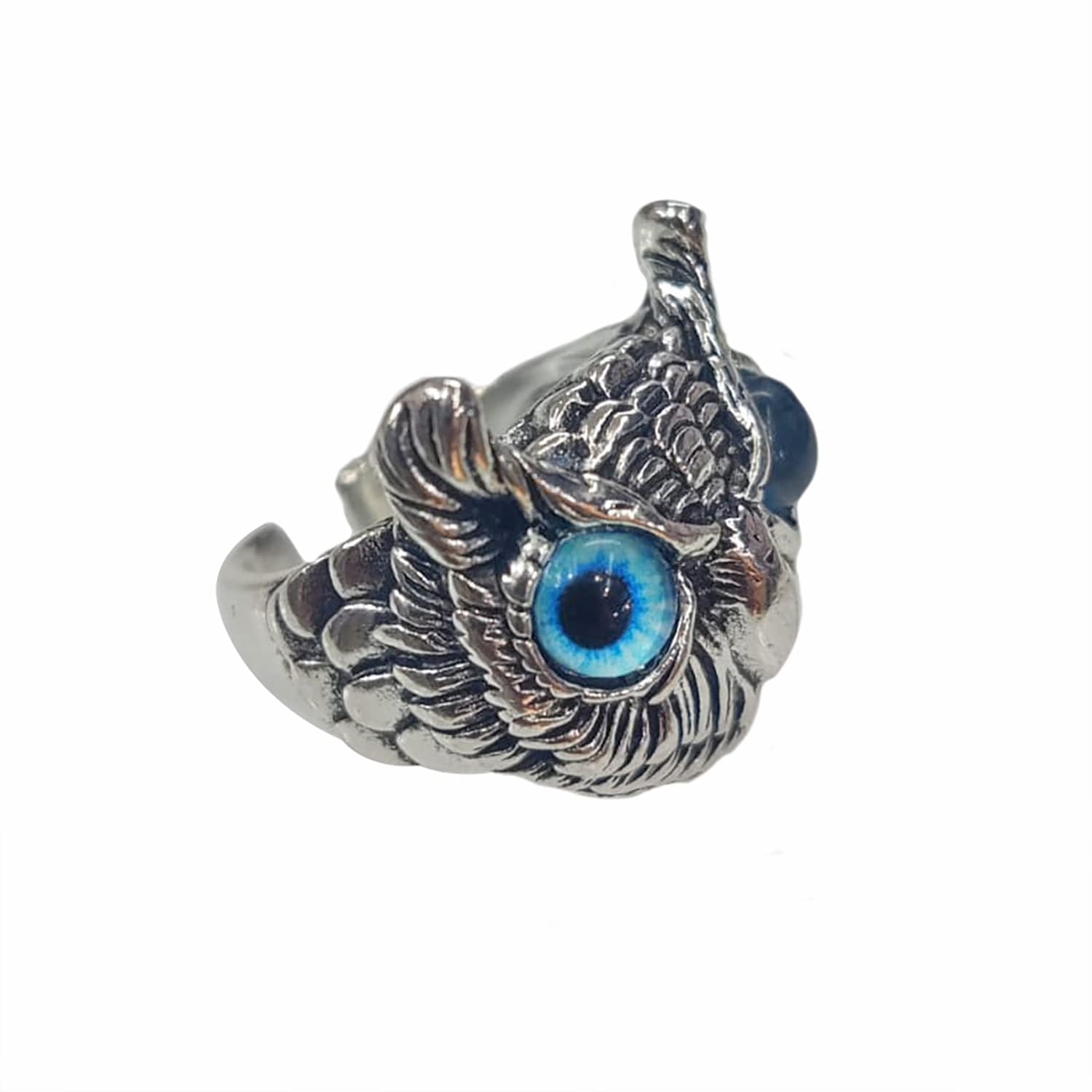 la belleza Adjustable Gold Plated Evil Eye Finger Ring For Girls And Women In 4 Color-picture-46