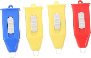 Veemoon 4pcs Professional Glasses Testing Light Blue Light Detection Random Optometry Shop Hospital Use