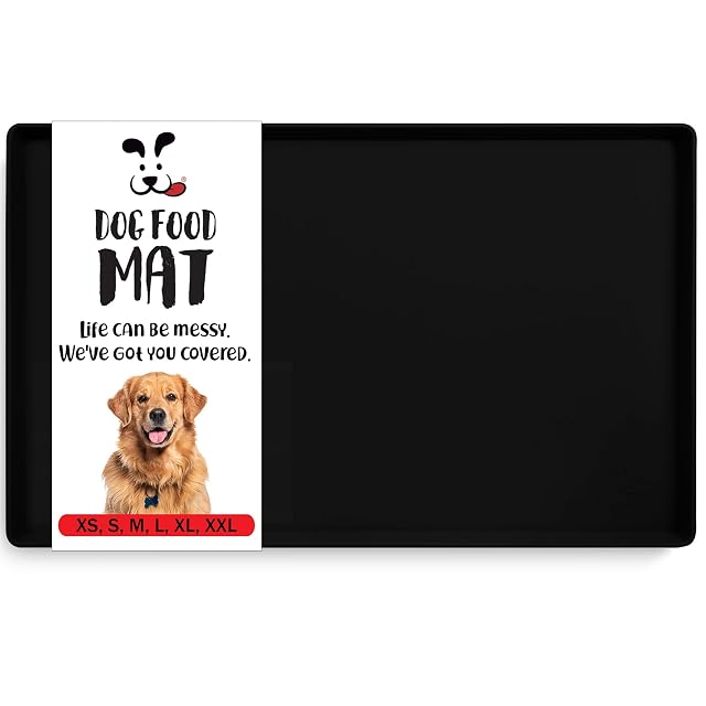 DogBuddy Alfombrilla de Silicona para Comida para Perros, Impermeable, Antideslizante, fácil de Limpiar
