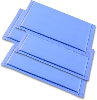 Anti-Frost Freezer Mat - No Frost Ice Prevention Liner Pads, Reusable Freezer Shelf Mats Kitchen Accessory Helps Prevent Ice Build-Up and Improve Airflow for Refrigerator, Fits Most fridges (4)