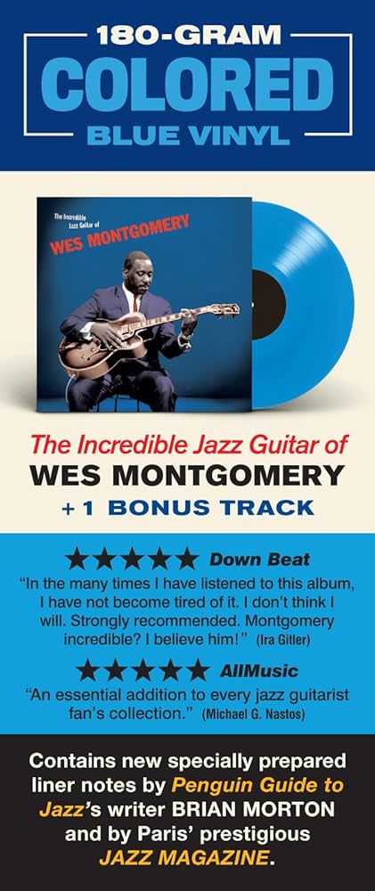 Amazon | Incredible Jazz Guitar - 180-Gram Colored Vinyl with