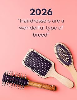 2026 Hairdresser appointment book