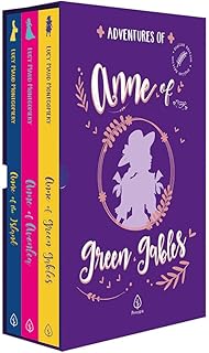 Adventures of Anne of Green Gables - Box com 3 livros. Versão em inglês