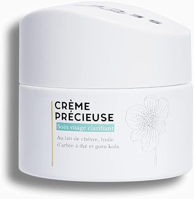 PIN UP Secret - Crème Précieuse au Lait de Chèvre - Anti-Imperfections - Peau Lisse et Unifiée - Soin de Jour et de Nuit - 50 ml