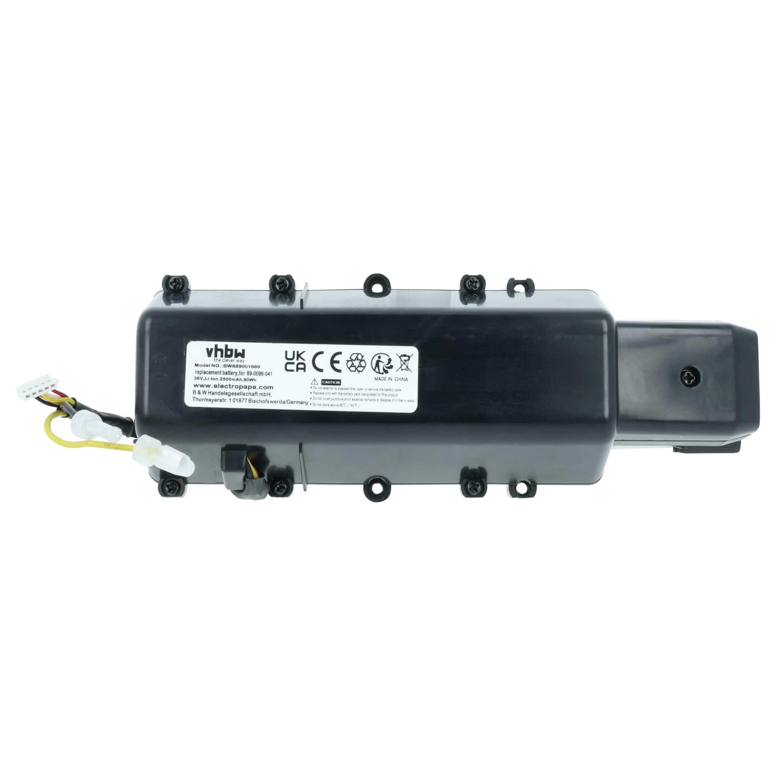 vhbw Akumulator kompatybilny z odkurzaczem Bissell 2554, 2590, 2593, 2596, CrossWave 2551 (2500 mAh, 36 V, litowo-jonowy)