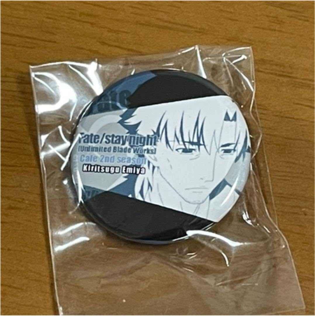 Fate/Zero 衛宮切嗣 缶バッジ ufotableカフェ fate/zero 缶