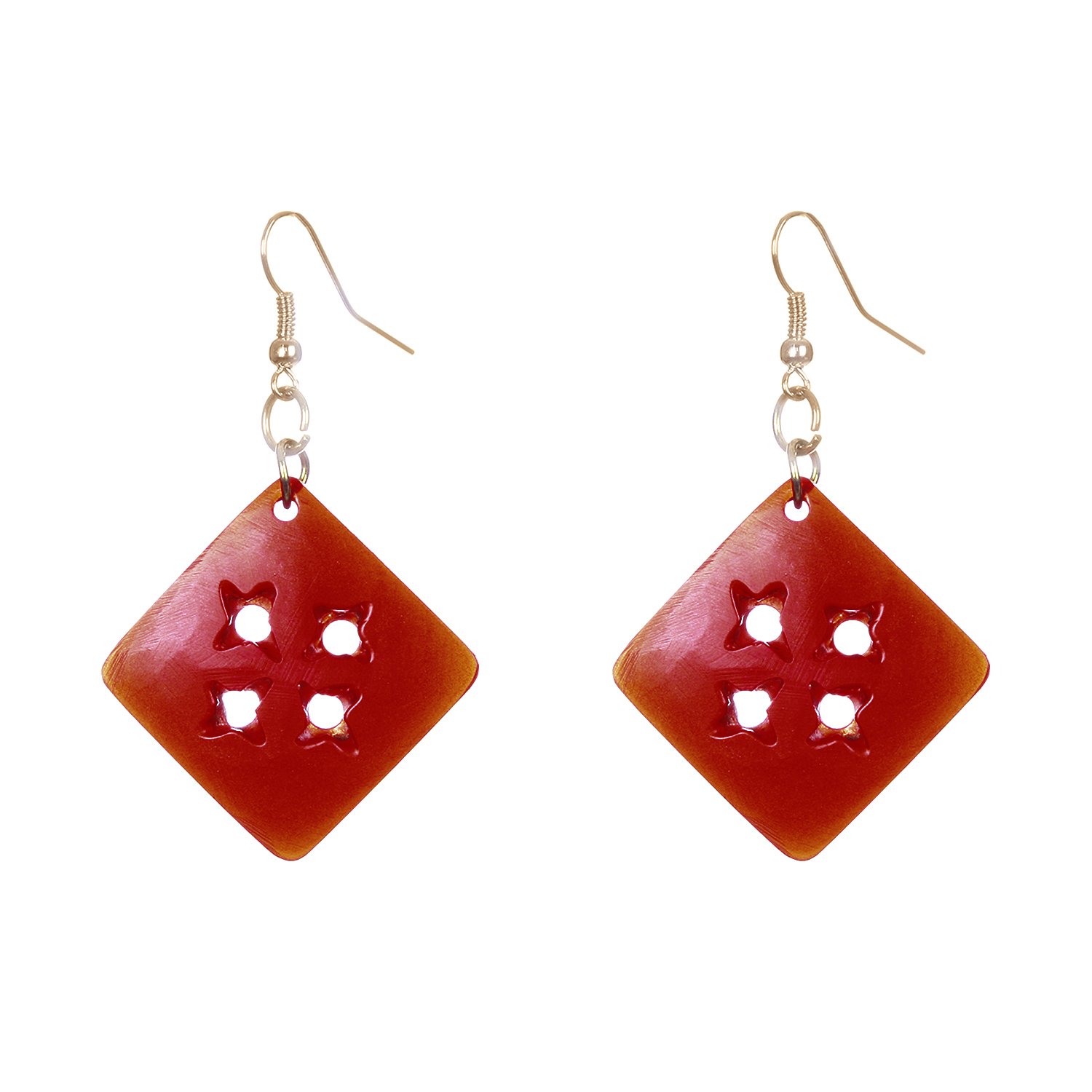DCA Latest Trendy Indian Boho Western Fashion Women Earrings (Red) (B01JZ6CVH4) Amazon Price History, Amazon Price Tracker