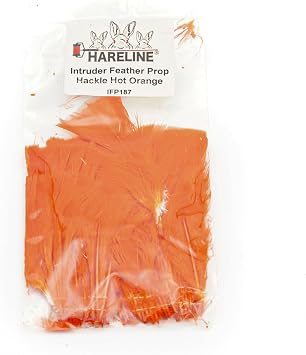 Hareline Fly Tying Intruder Feather Prop Hackle for Steelhead, Salmon, and Streamer Flies
